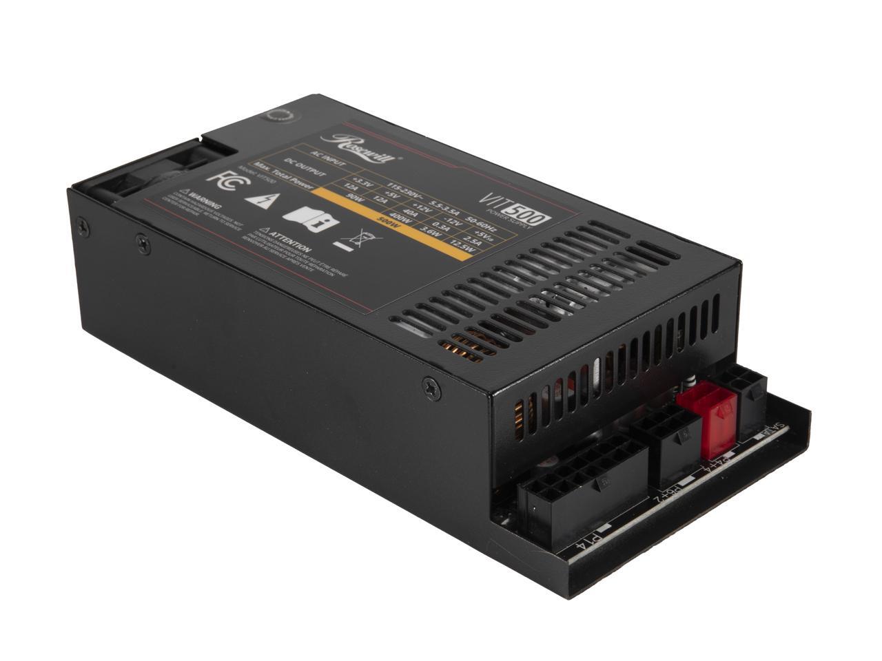 Atx Power Supply 1U Flex 500W - Rosewill VIT 500W, Fonte de Alimentação