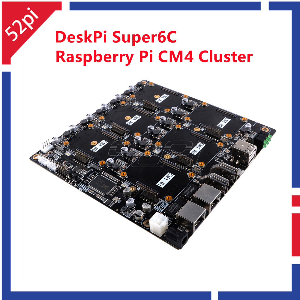 Deskpi Super6C - 52Pi Novo DeskPi Super6C Raspberry Pi