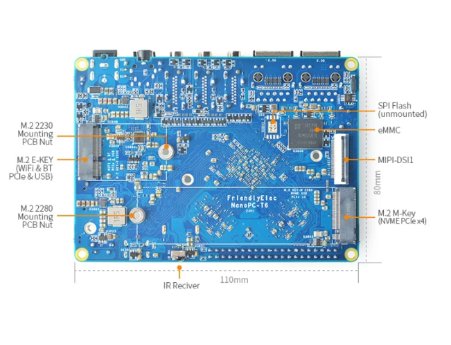 Placa de Desenvolvimento NanoP - Nanopc T6 16Gb avaliação e preço