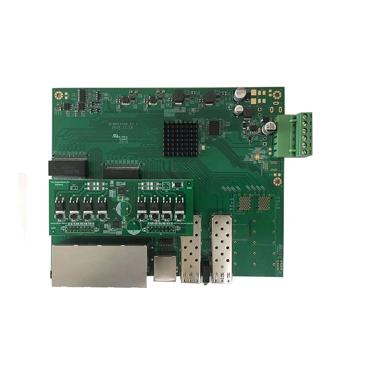 Switch de Rede Ethernet Indust - Sfp+ 10G Managed Switch 8 Port avaliação e preço