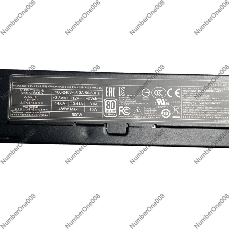 Fonte de Alimentação FSP500-30 - Atx Power Supply 1U Flex 500W avaliação e preço