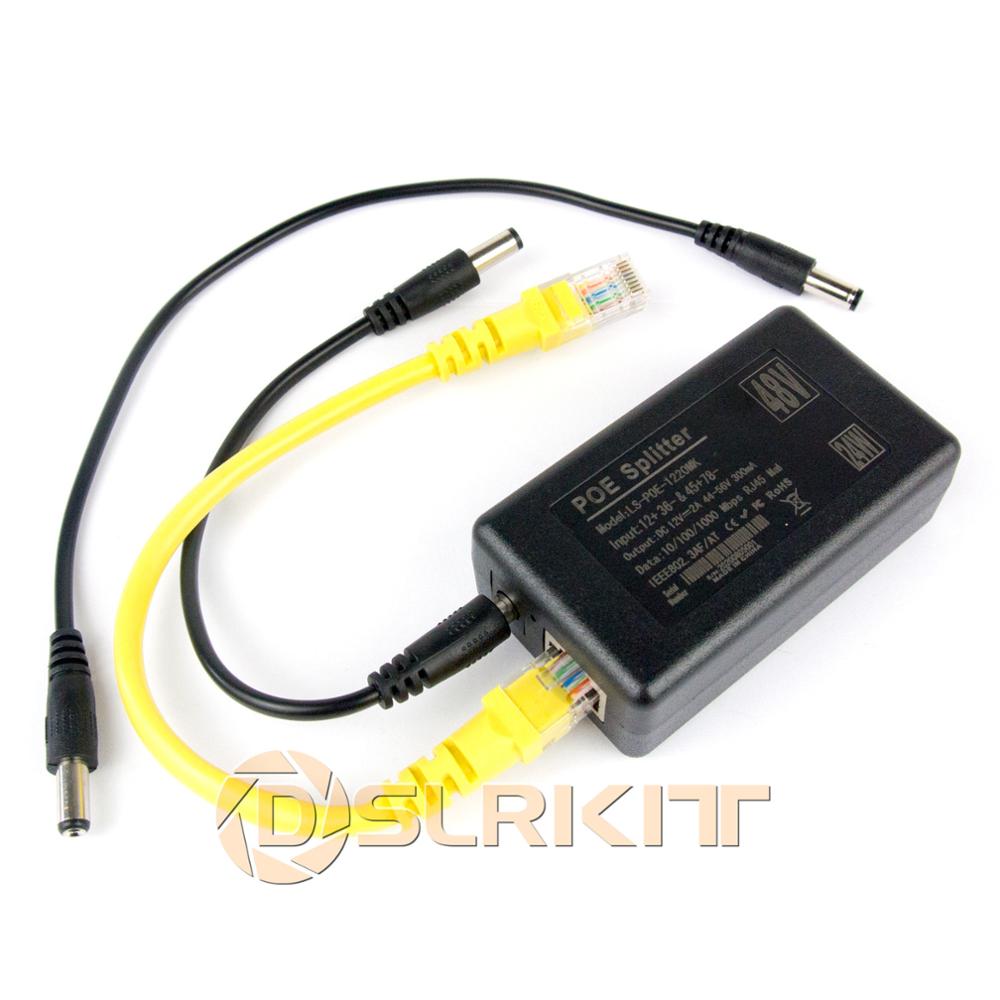 Divisor PoE ativo para Gigabit - Active Poe Splitter Gigabit 12V 2A avaliação e preço