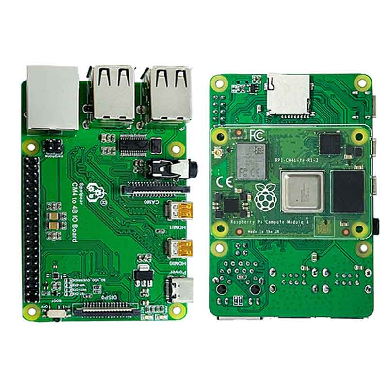 Placa Raspberry Pi CM4 IO CM4  - Deskpi Super6C avaliação e preço