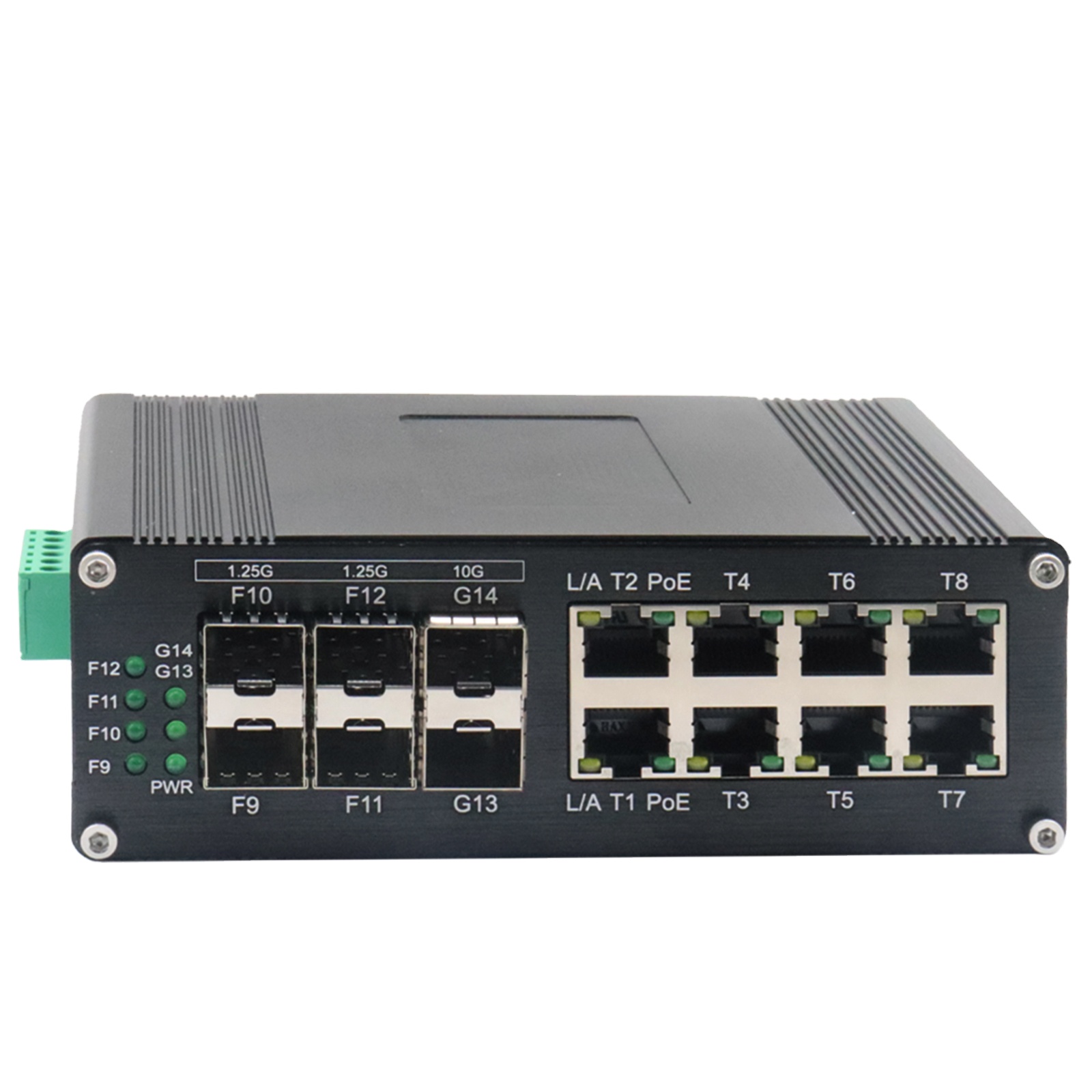 Switch Ethernet industrial Gig - Managed Gigabit Poe Switch 8 Port 802.3At avaliação e preço